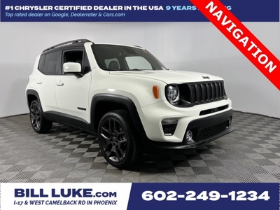 PRE-OWNED 2020 JEEP RENEGADE LIMITED WITH NAVIGATION & 4WD