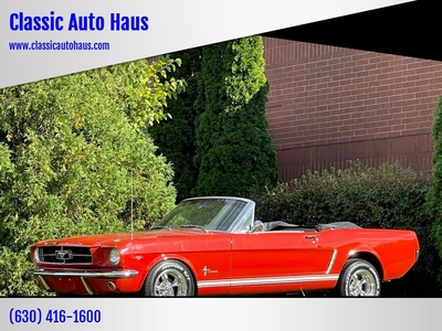 1965 Ford Mustang Very Clean C Code V8 Convertible