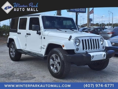 2016 Jeep Wrangler Unlimited Sahara 4x4 4dr SUV for sale in Orlando, FL
