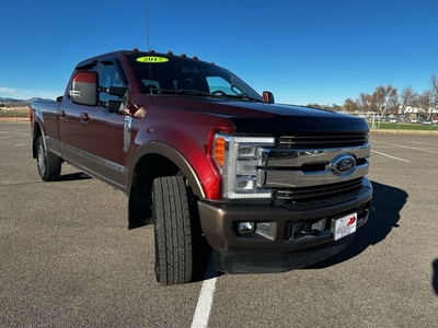 2017 Ford F-350 Super Duty King Ranch 4x4 4dr Crew Cab 8 ft. LB SRW Pickup for sale in Longmont, CO