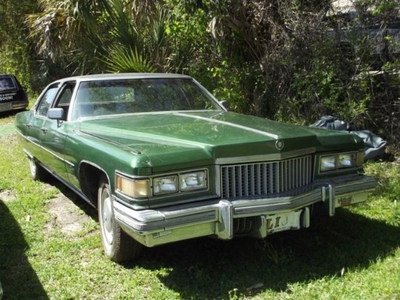FOR SALE: 1975 Cadillac Fleetwood $7,395 USD