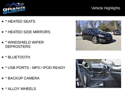 2016 Subaru Impreza AWD 2.0I Sport Premium 4DR Wagon 5M