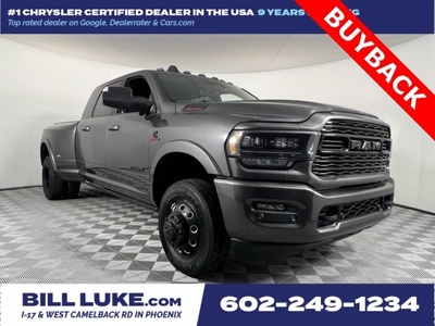 PRE-OWNED 2021 RAM 3500 LIMITED WITH NAVIGATION & 4WD