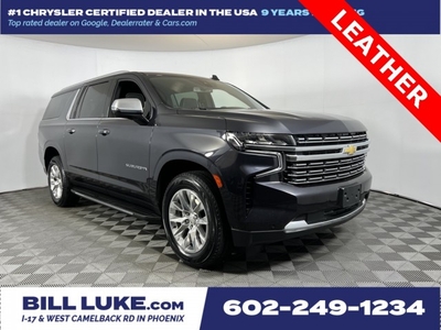 PRE-OWNED 2022 CHEVROLET SUBURBAN PREMIER WITH NAVIGATION & 4WD
