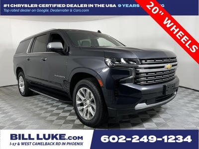 PRE-OWNED 2023 CHEVROLET SUBURBAN PREMIER WITH NAVIGATION & 4WD