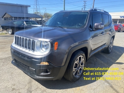 2017 JEEP RENEGADE LIMITED FWD for sale in Nashville, TN