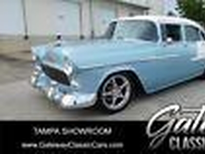 1955 Chevrolet Bel Air/150/210 Restomod Blue/White 1955 Chevrolet Bel Air for sale in Tampa, Florida, Florida