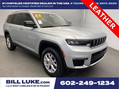 CERTIFIED PRE-OWNED 2022 JEEP GRAND CHEROKEE L LIMITED 4WD