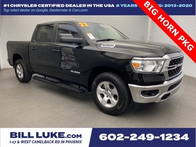 CERTIFIED PRE-OWNED 2022 RAM 1500 4D CREW CAB BIG HORN