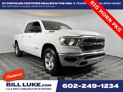 CERTIFIED PRE-OWNED 2022 RAM 1500 BIG HORN 4WD
