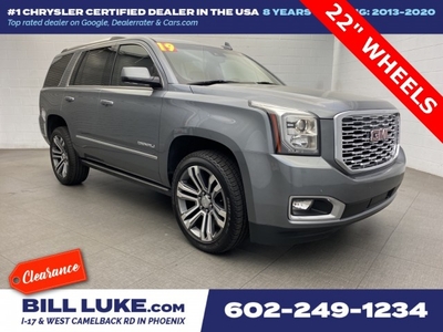 PRE-OWNED 2019 GMC YUKON DENALI WITH NAVIGATION & 4WD