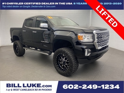 PRE-OWNED 2021 GMC CANYON DENALI WITH NAVIGATION & 4WD