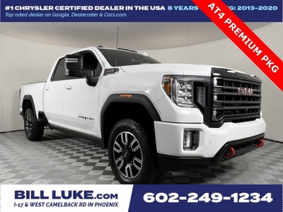 PRE-OWNED 2021 GMC SIERRA 2500HD AT4 WITH NAVIGATION & 4WD