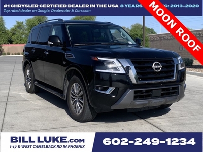 PRE-OWNED 2021 NISSAN ARMADA SL WITH NAVIGATION & 4WD