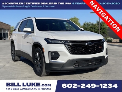 PRE-OWNED 2022 CHEVROLET TRAVERSE RS