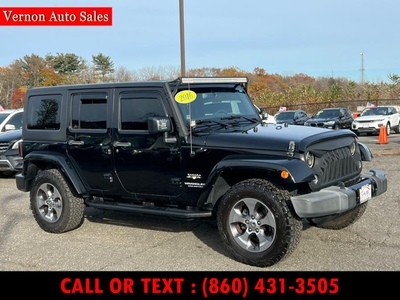 2016 Jeep Wrangler Unlimited 4WD 4dr Sahara in Manchester, CT