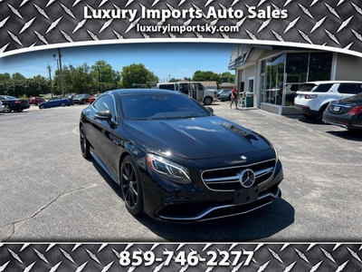 2016 Mercedes-Benz S-Class 2dr Cpe AMG S 63 4MATIC for sale in Florence, KY