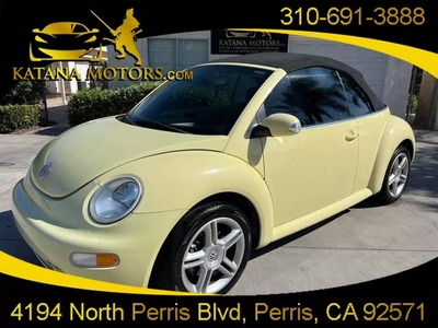2005 Volkswagen New Beetle GLS Convertible 2D for sale in Perris, CA