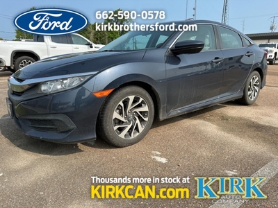 2018 Honda Civic EX for sale in Greenwood, MS