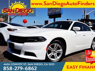 2019 Dodge Charger SXT, 1 OWNER, Lthr, Moonroof, Loaded, Low Miles, Factory Warranty, Just Stunning, for sale in San Diego, CA