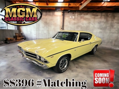 1969 Chevrolet Chevelle SS396 Numbers Matching Muscle Car!!!