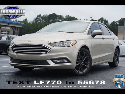 Certified 2018 Ford Fusion SE w/ Equipment Group 201A