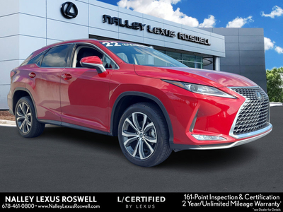 Certified 2022 Lexus RX 350 FWD w/ Premium Package