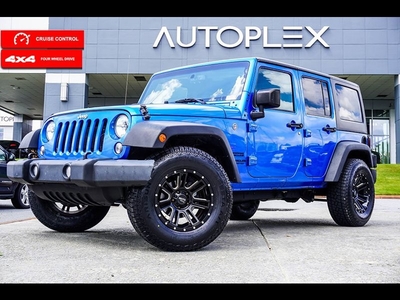 Used 2016 Jeep Wrangler Unlimited Sport w/ Quick Order Package 24S