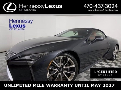 Used 2021 Lexus LC 500 Convertible w/ Touring Package