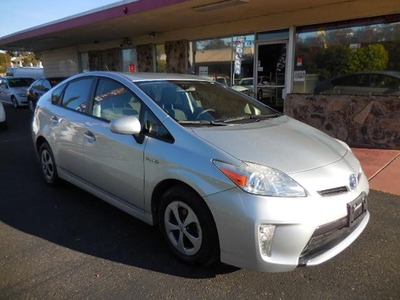 2012 Toyota Prius 4D Hatchback Silver, for sale in Fremont, California, California