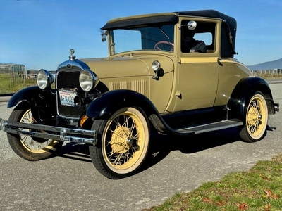 1928 Ford Model A Sports, Coupe