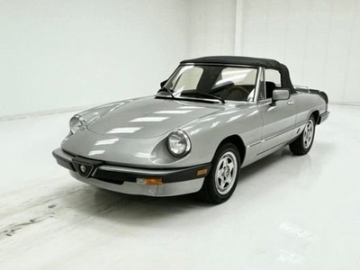 FOR SALE: 1984 Alfa Romeo Spider $16,000 USD