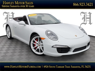 2013 Porsche 911 2DR Cabriolet Carrera S