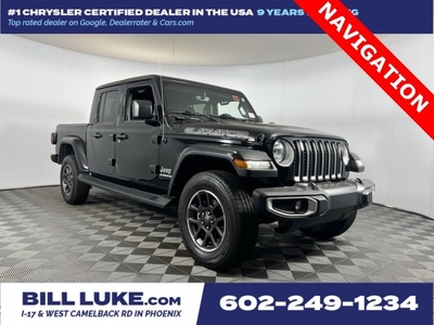 CERTIFIED PRE-OWNED 2022 JEEP GLADIATOR OVERLAND WITH NAVIGATION & 4WD