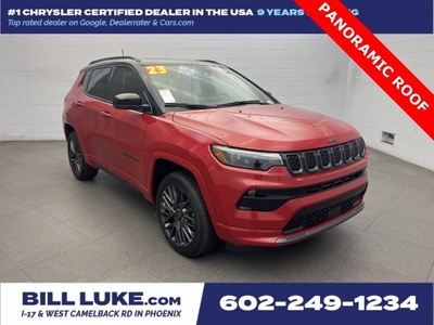 CERTIFIED PRE-OWNED 2023 JEEP COMPASS HIGH ALTITUDE WITH NAVIGATION & 4WD