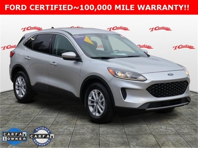 Certified Used 2020 Ford Escape SE AWD