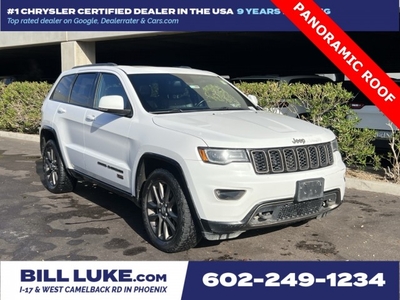 PRE-OWNED 2016 JEEP GRAND CHEROKEE LIMITED WITH NAVIGATION & 4WD