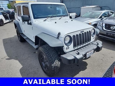 2014 Jeep Wrangler Unlimited 4X4 Sport 4DR SUV
