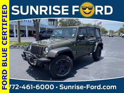 2015 Jeep Wrangler Unlimited 4X4 Sport 4DR SUV