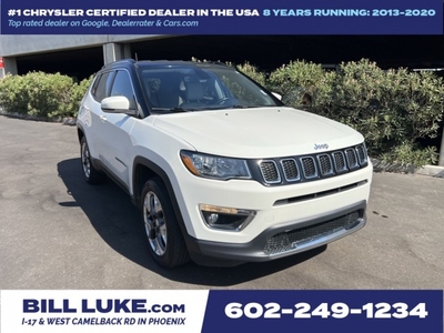 CERTIFIED PRE-OWNED 2020 JEEP COMPASS LIMITED 4WD