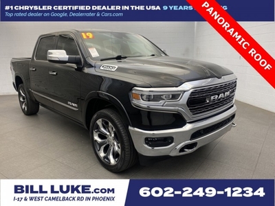CERTIFIED PRE-OWNED 2019 RAM 1500 LIMITED WITH NAVIGATION & 4WD