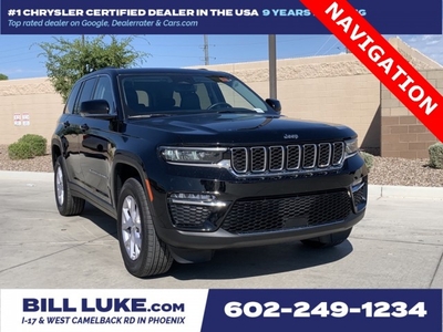 CERTIFIED PRE-OWNED 2022 JEEP GRAND CHEROKEE LIMITED WITH NAVIGATION & 4WD