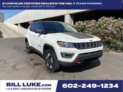 PRE-OWNED 2018 JEEP COMPASS TRAILHAWK 4WD