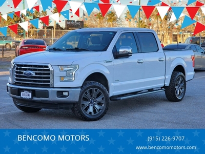 2015 Ford F-150 XLT 4x2 4dr SuperCrew 5.5 ft. SB for sale in El Paso, TX
