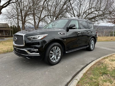 2019 INFINITI QX80 Luxe Luxury AWD SUV with Moonroof, and Heated Seats, & Much More! for sale in Johnson City, TN