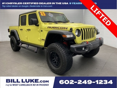 PRE-OWNED 2023 JEEP GLADIATOR RUBICON WITH NAVIGATION & 4WD