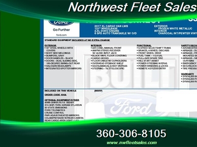 2017 Ford Transit Connect XL in Bellingham, WA