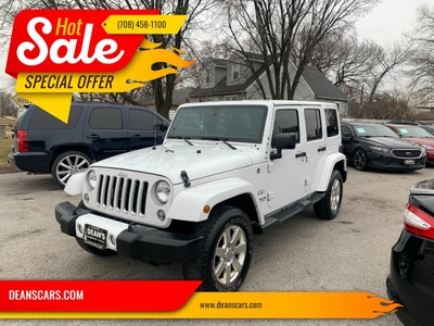 2016 Jeep Wrangler Unlimited Sahara 4x4 4dr SUV for sale in Bridgeview, IL
