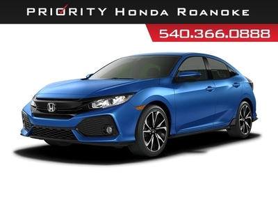 2018 Honda Civic Sport Lifetime Powertrain Warranty!