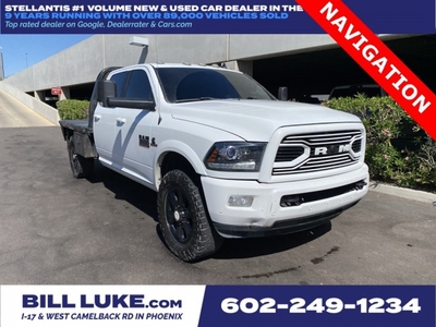 PRE-OWNED 2018 RAM 3500 LARAMIE WITH NAVIGATION & 4WD
